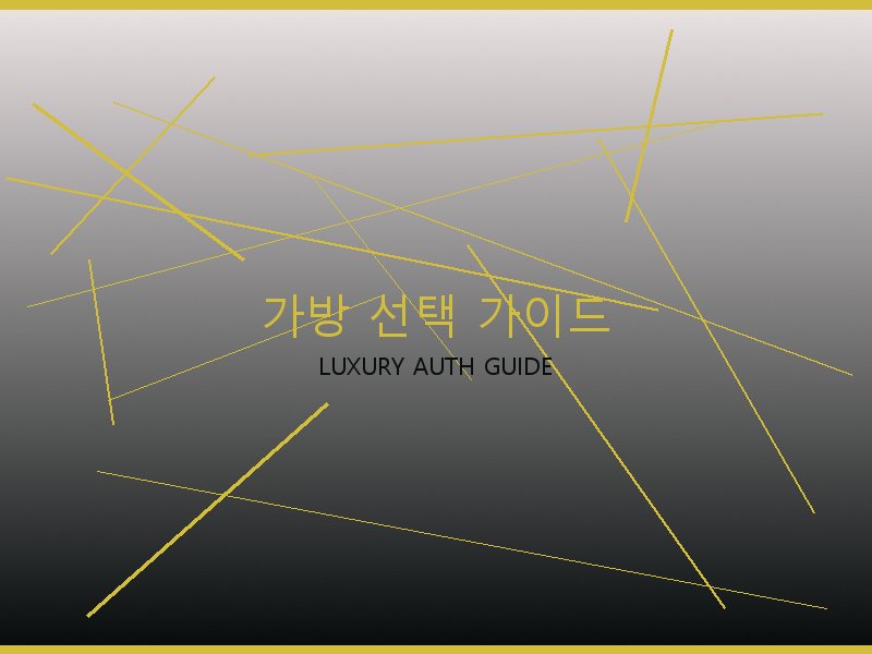 파파라초 미디엄 탑핸들 레플 가방 선택 가이드